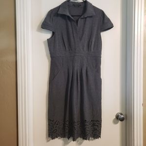 BCBGMAXAZRIA Laser cut Dress